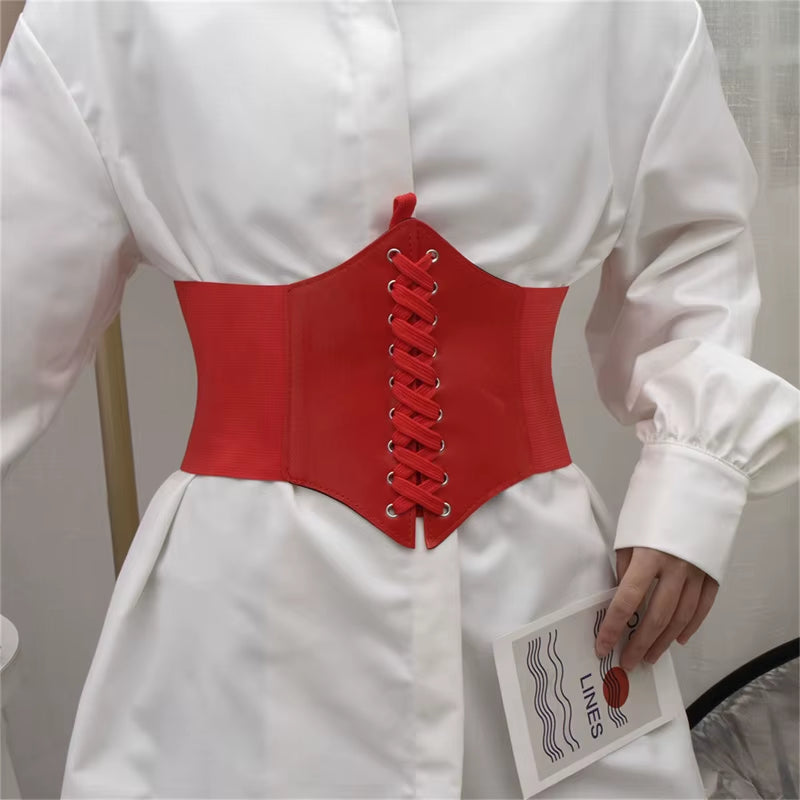 New Corset Wide Belts Slimming Body Belts for Women Elastic Waist Belts Cinto Sobretudo Feminin Ceinture Wide Belt for Girl